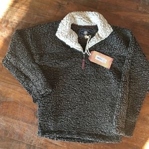 Live Oak Sherpa Charcoal/Oatmeal Size XS/S NWT